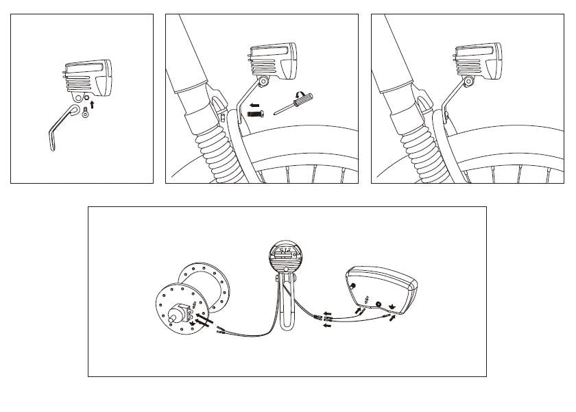 Scheinwerfer-Dynamo-Sensor 30 Lux