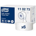 Tork 110273 toiletpapier jumbo premium 2lgs wit 360 mtr x 10cm 6 rollen (110273)