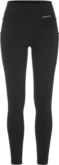 Craft essence tights 3 w dames sportlegging - zwart