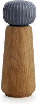Kähler design hammershøi peper- of zoutmolen - hoogte 17,5 cm - antraciet