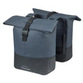 Basil b.v. dubbele fietstas basil cove 28-32l 14 x 29 x 36 cm - blauw zwart