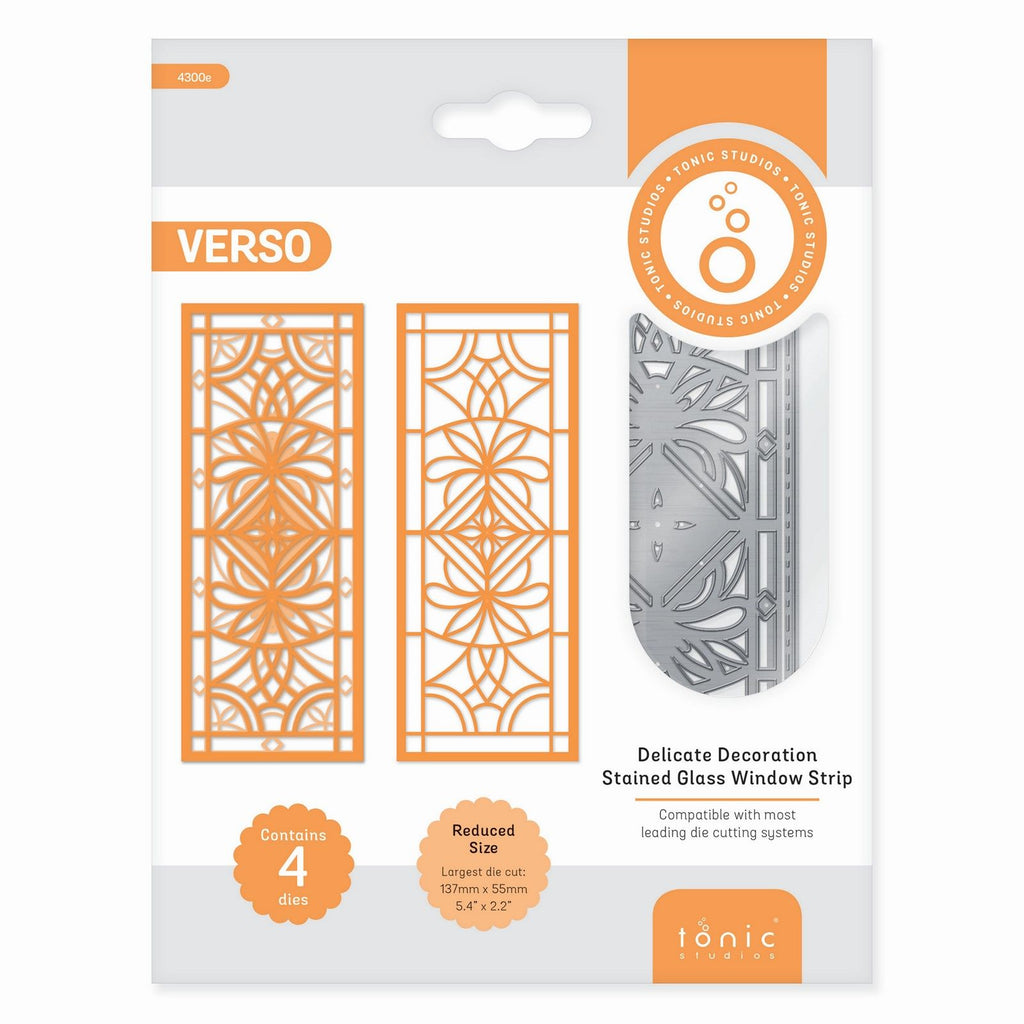 Tonic studios • essentials stained glass window strip delicate decoration