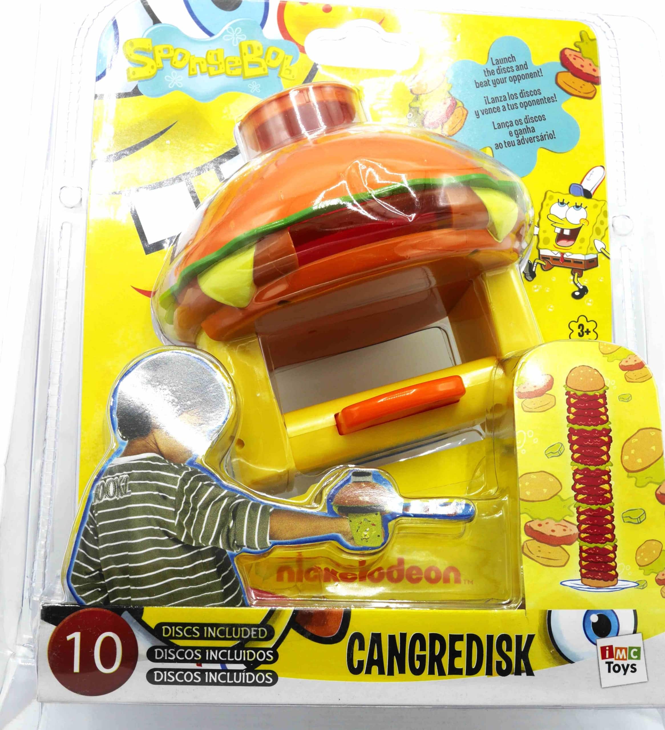 Spongebob Schwammkopf Hamburger-Scheibenwerfer
