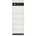 Ordnerrugetiketten leitz grijs 100 stuks papier