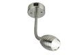 Neso flex wandlamp met flexibele arm - mat chroom