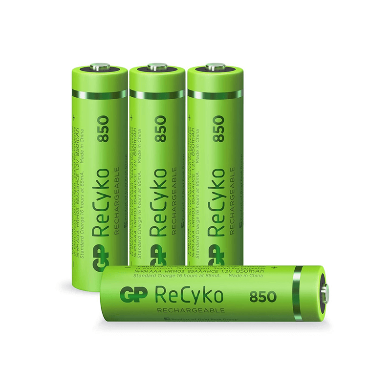 Gp nimh oplaadbare batterij aaa 850ma blister(4) - 3311412