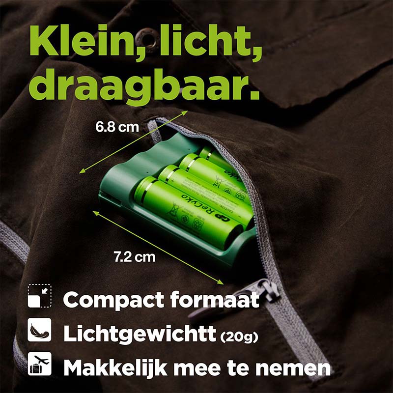 USB-Akkuladegerät + 4 x AA-Batterien 2100 mAh NiMH