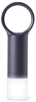 Lexon nomaday flash led sleutelhanger met verlichting en hanger grijs