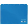 Alfabetische tabbladindex durable a5 14,8x21cm tab 40mm blauw
