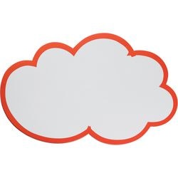 Moderatiekaarten franken wolk 170gr 23x14cm