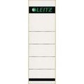 Leitz zelfklevende ordner rugetiketten grijs, rug 7 cm - pak van 10 stuks