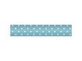 Wicotex damast papier 1.18x10m turquoise + stip