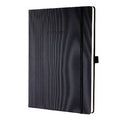 Sigel notitieboek - conceptum pure - a4 - zwart - hardcover - 194 pagina's - 80 grams - ruit - si-co111