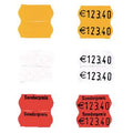Etiketten sato 1-regel oranje 1.500 stuks