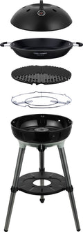 Cadac dometic - carri chef 40 bbq paella pan - portable gasbarbecue - ideaal voor kamperen, balkon, terras - met draagtas