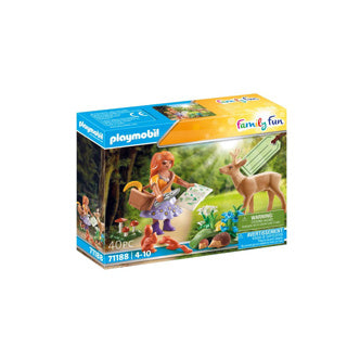 Playmobil family fun kruidendokter met hert - 71188