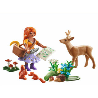 Playmobil family fun kruidendokter met hert - 71188