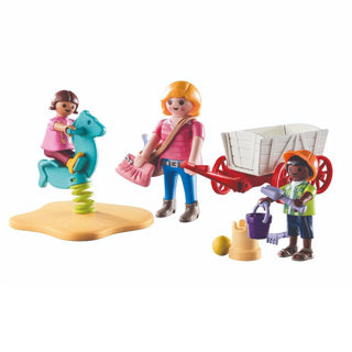 Playmobil starterpack opvoeder met bolderwagen - 71258