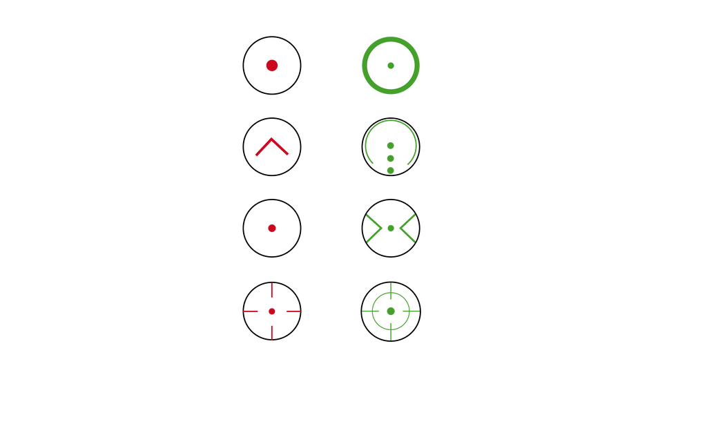 Konus italia konus red green dot richtkijker sight-pro r8