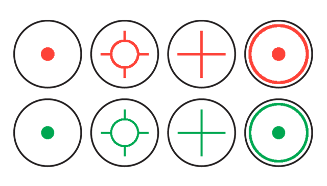 Konus italia konus red green dot richtkijker konusight