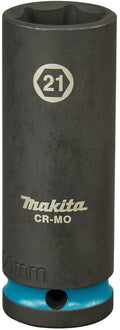 Makita 21 x 81,5 mm 1 2 impact black krachtdop - e-16508