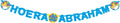 Haza letterguirlande hoera abraham