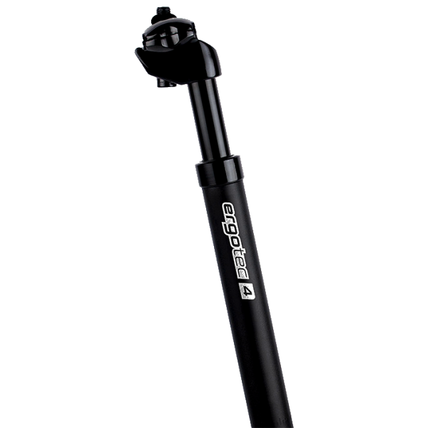 Ergotec Sattelstütze SP-4.0 ø27.2 350 mm Federweg - schwarz