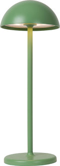 Lucide joy - oplaadbare tafellamp binnen buiten - accu batterij - ø 12 cm - led dimbaar - 1x1,5w 3000k - ip54 - groen