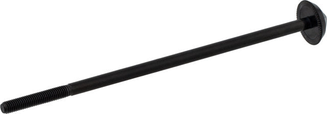 Pitlock spare axle for front wheel protection
