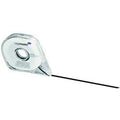 Markeertape 433101 legamaster 1mmx16m zwart