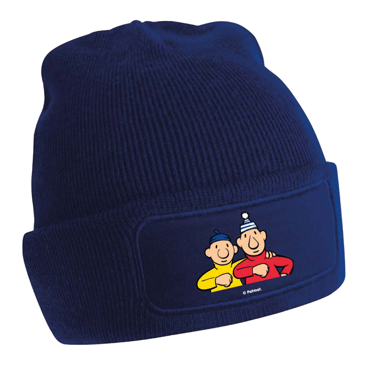 Buurman en buurman muts - pat mat marineblauw