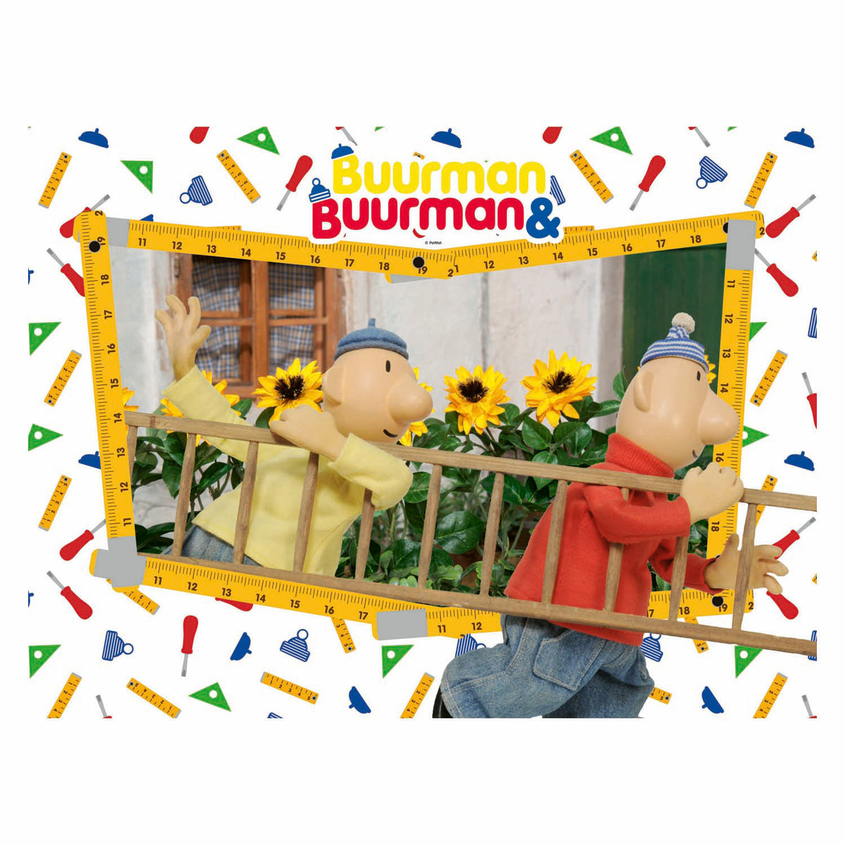 Nachbar- und Nachbar-Puzzle 3in1