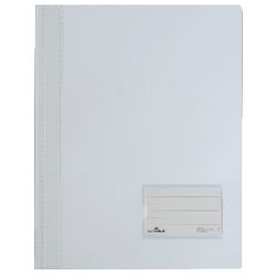 Snelhechters durable 2680 durexfolie kunststof a4 wit binnentas etiketvenster