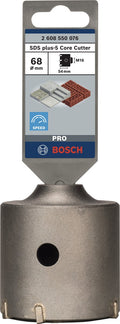 Bosch pro sds plus-5 core cutter, 68 x 50 x 80 mm
