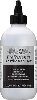 Winsor newton 3040937 professional acrylic flow improver 250ml – acrylmedium voor gelijkmatige kleurvlakken langere verwerkingstijd