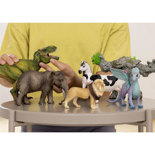 Schleich 13797 zwartbont koe | 5 stuks