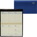 Zakagenda omniplan brepols kunststof 16x9cm blauw 7 dg 2 pag