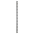 Gbc combbind bindruggen zwart - a4 - 10 mm - 100 stuks