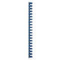 Gbc - bindrug 19mm 21rings a4 blauw 100 stuks