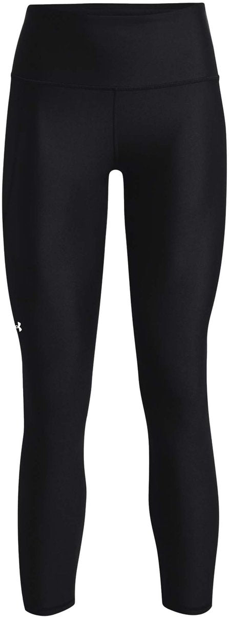 Under armour tech hi ankle leg-blk dames sportbroek - zwart - wit m