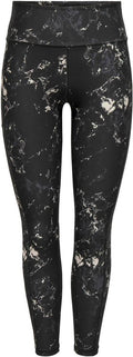 Only play onprya-2-space life hw pck tights noos dames legging - black w. pumice stone