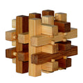 Eureka 3D Bambus-Gehirnpuzzle-Schiebespiel ****