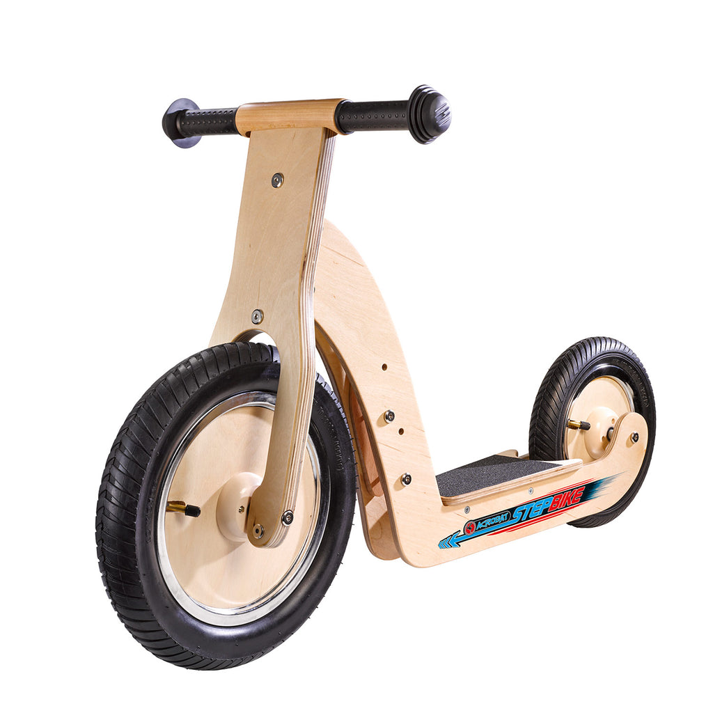 Eureka Acrobat Holz-Scooter-Fahrrad, 2-in-1