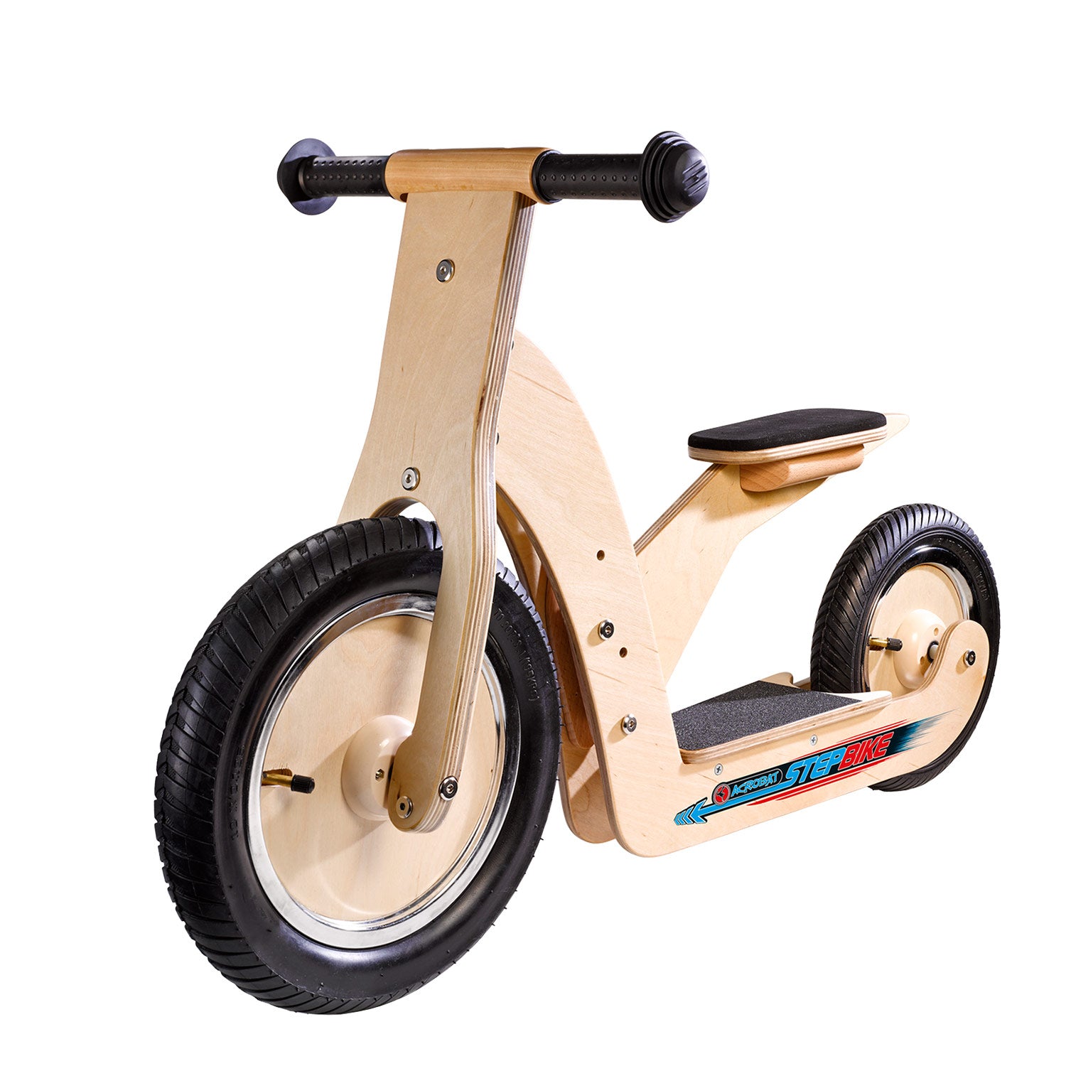 Eureka Acrobat Holz-Scooter-Fahrrad, 2-in-1