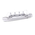 Eureka metal earth titanic ship zilver editie