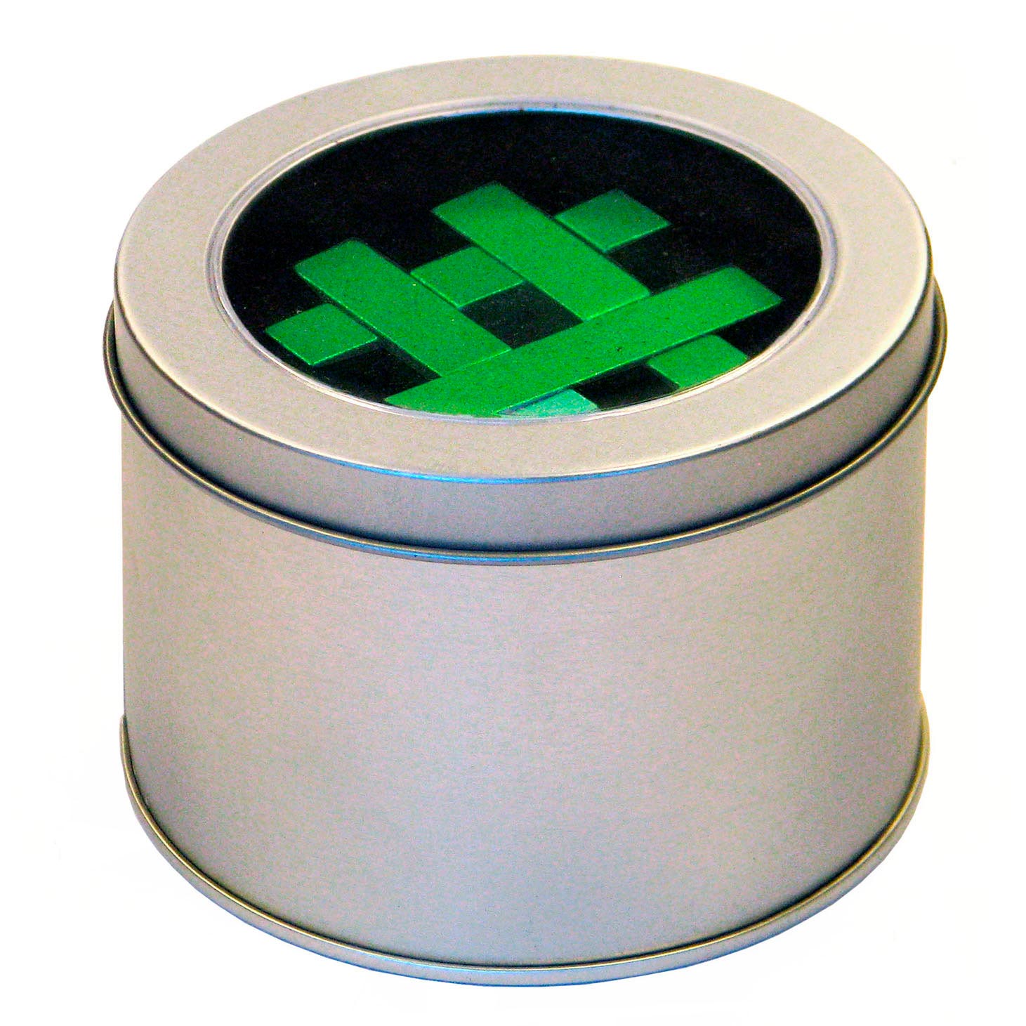 Eureka breinpuzzel metaal in blik - hashtag **