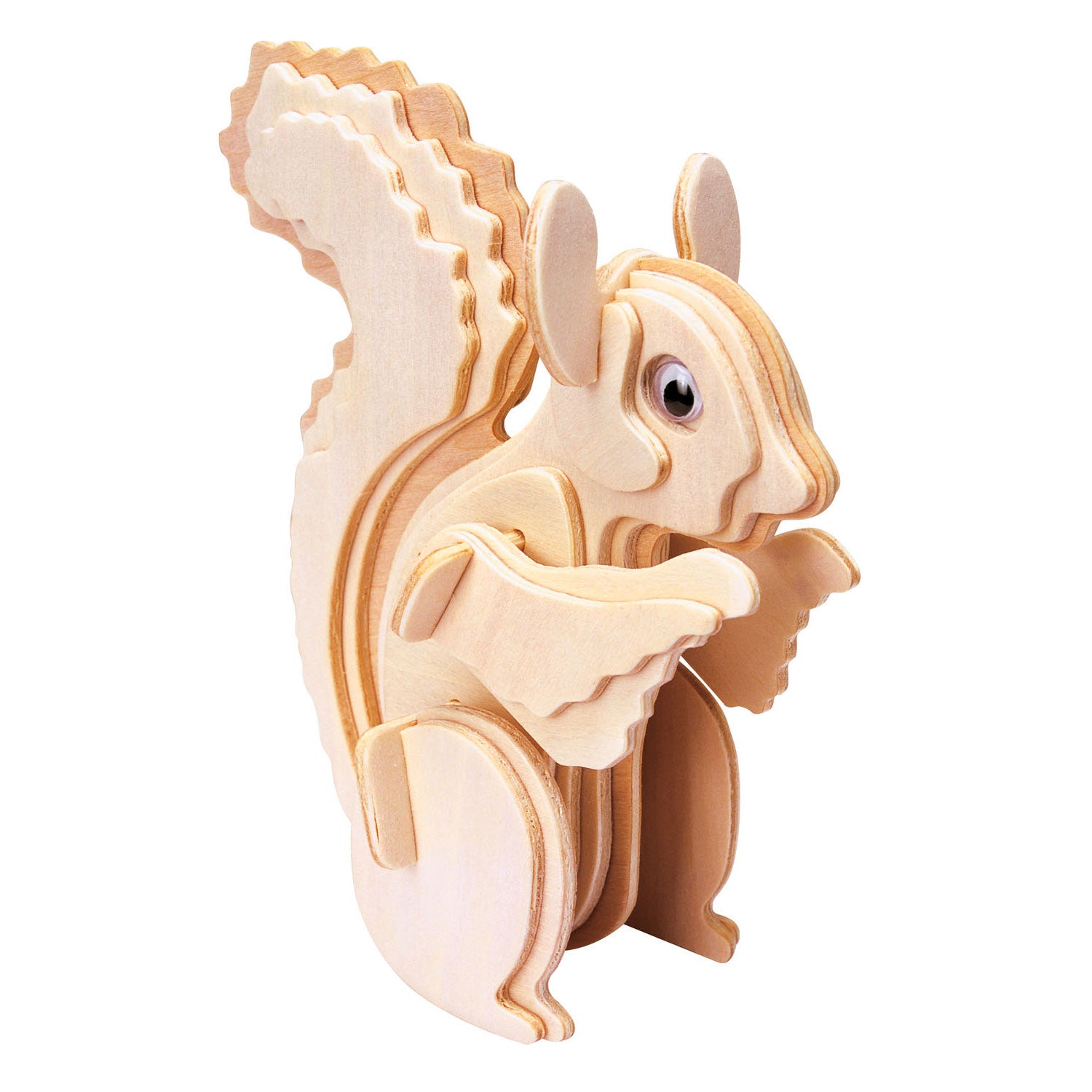 Eureka Gepetto's Workshop 3D-Holzbausatz – Eichhörnchen