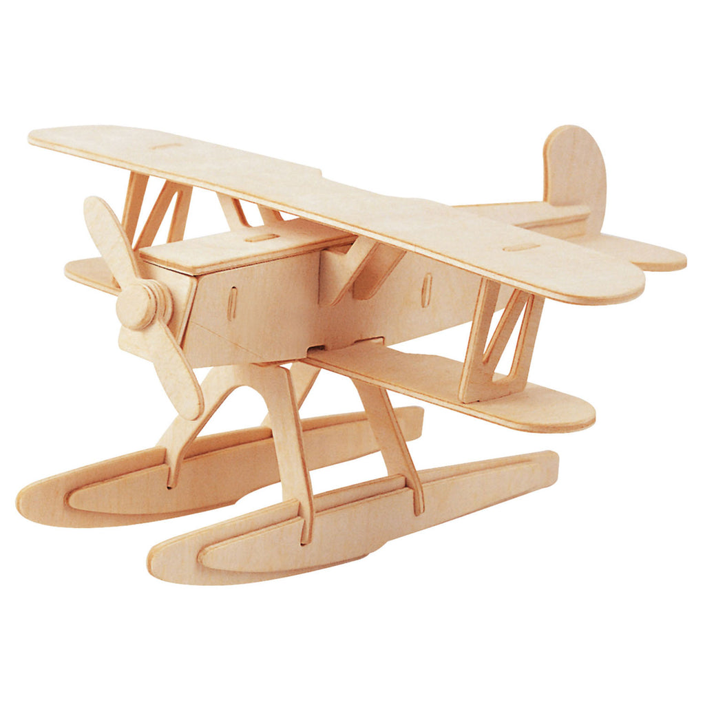 Eureka Gepetto's Workshop Holz-3D-Wasserflugzeugbausatz
