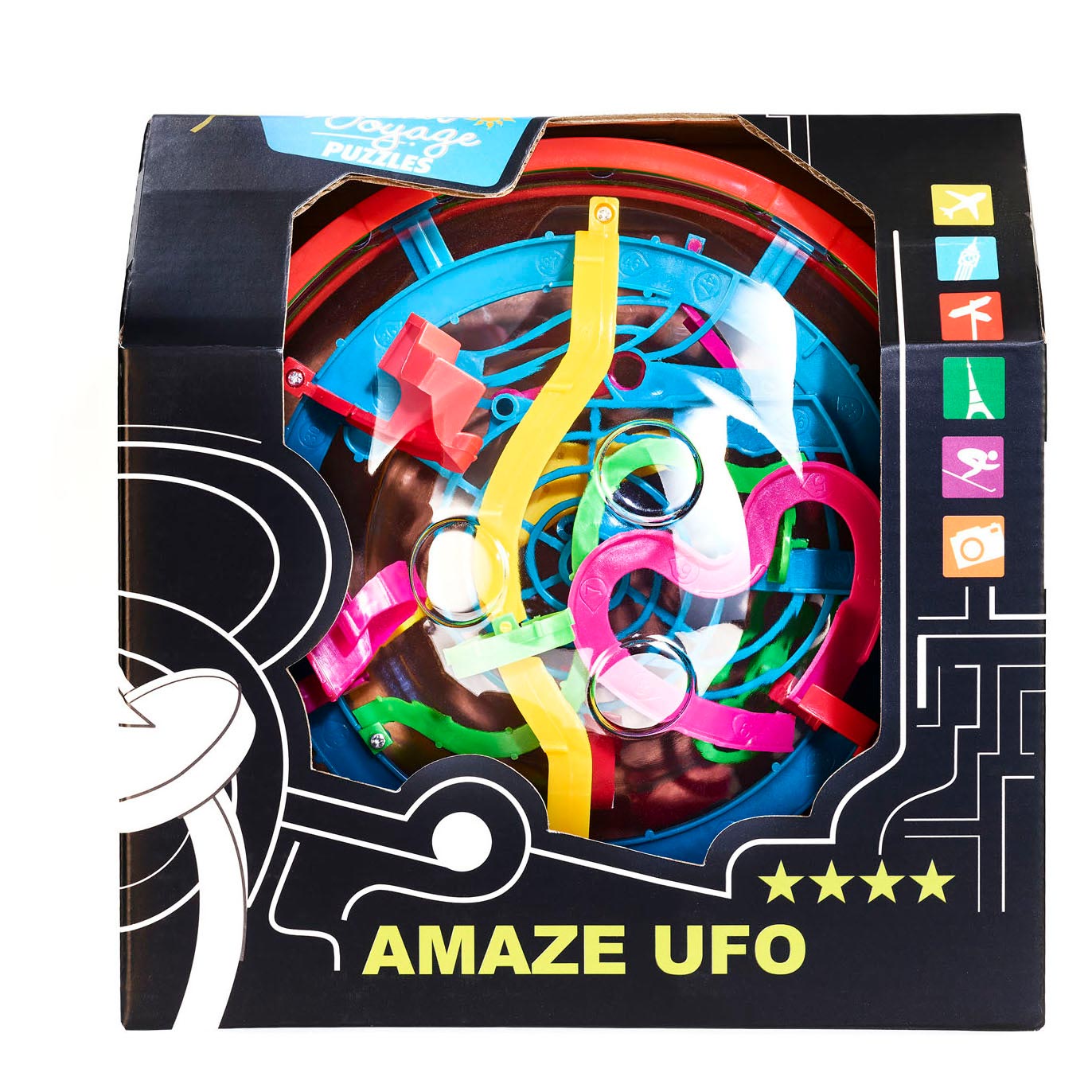 Gehirnpuzzle überraschend UFO **** (1-45-99 Schritte)