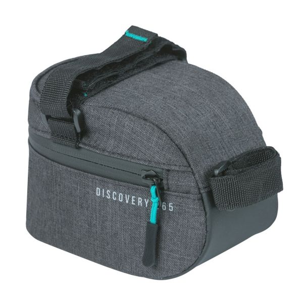 BASIL Satteltasche m Discovery 365d 1,0 Liter 10 x 9 x 15 cm - Schwarzmeliert